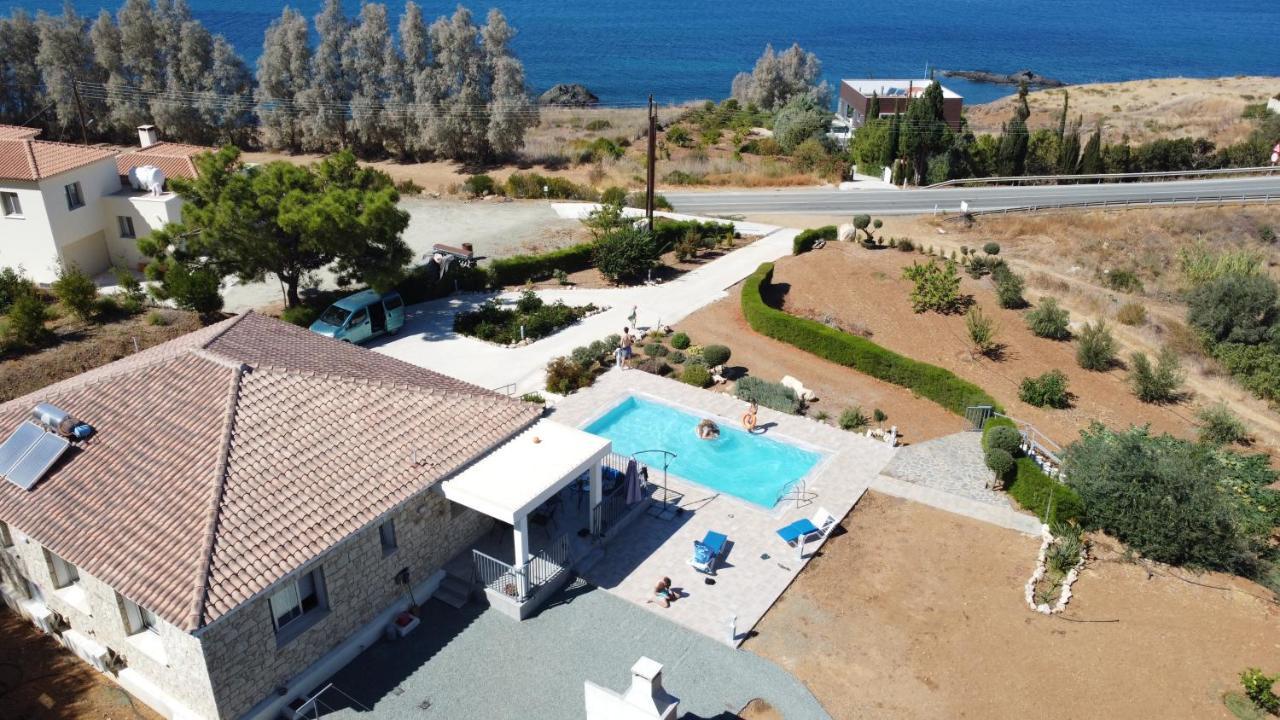 Pomos Idol Exceptional Beach Villa Exterior foto