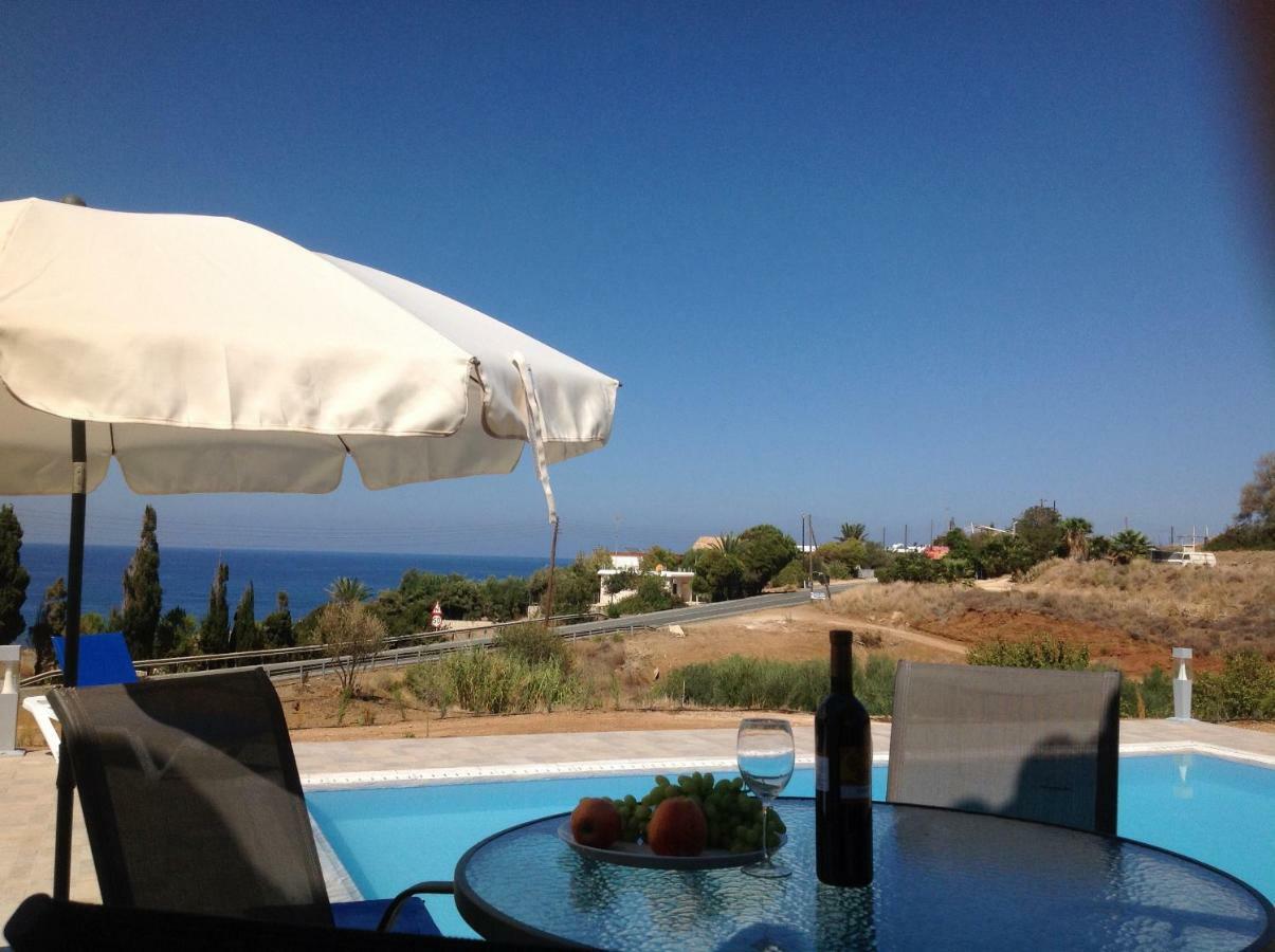 Pomos Idol Exceptional Beach Villa Exterior foto