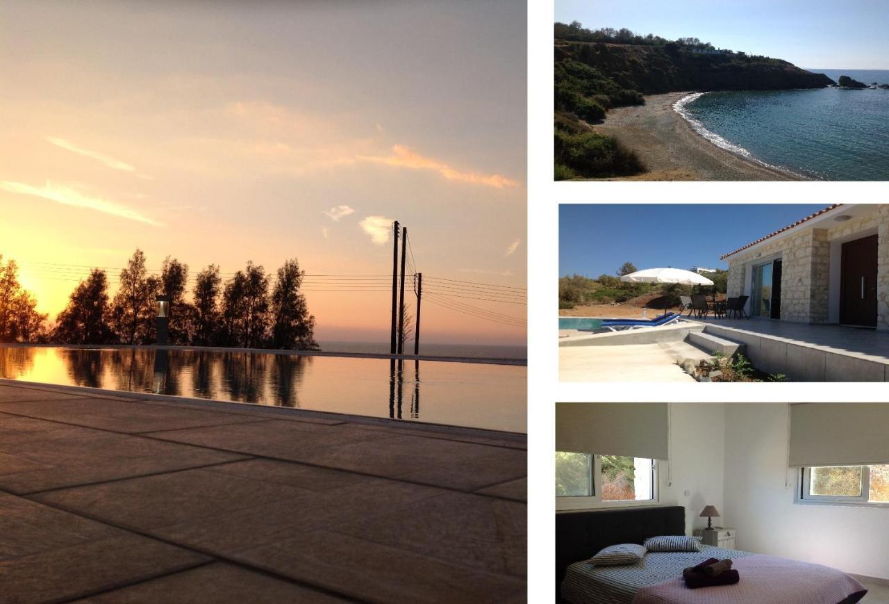 Pomos Idol Exceptional Beach Villa Exterior foto